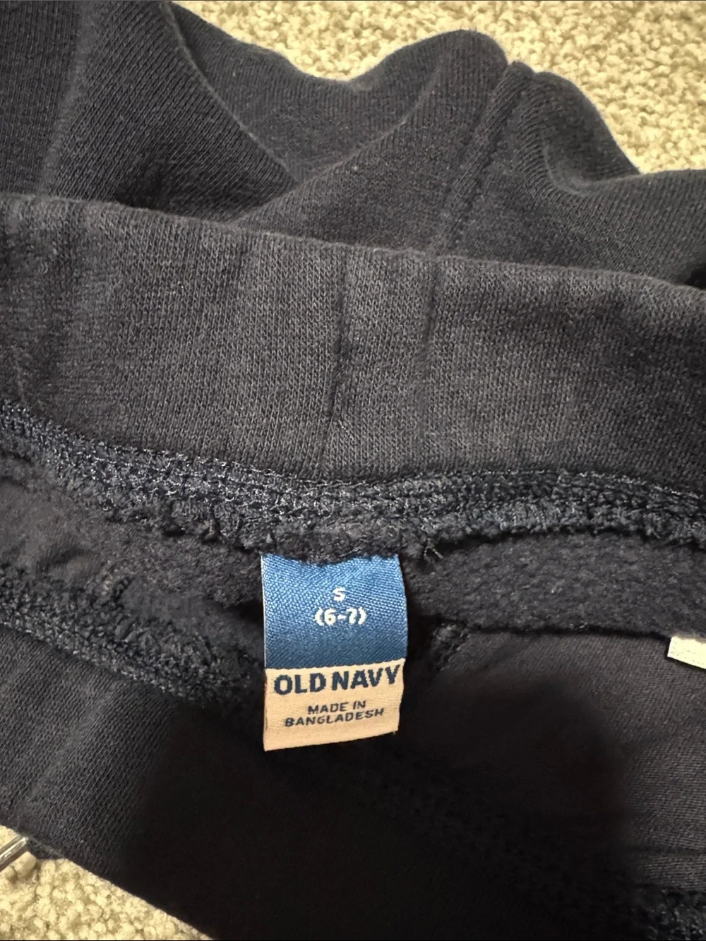 Old Navy Navy Cargo Knit Shorts for Kids